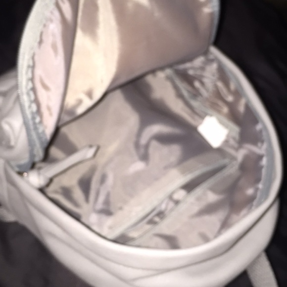 Grey mini backpack - Picture 3 of 3